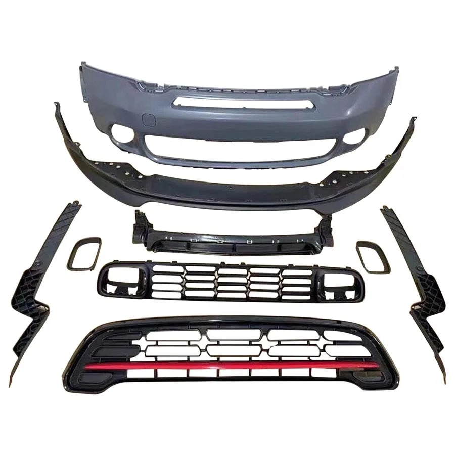 Mini COUNTRYMAN R60 Upgrade JCW Front Bumper Grille New Condition Auto Body Kits with Front Lip
